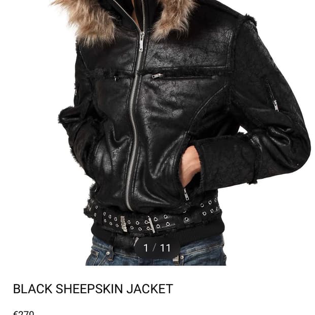 레이서 월드 와이드 쉽스킨 자켓 M