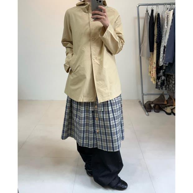 빈티지 후디 자켓