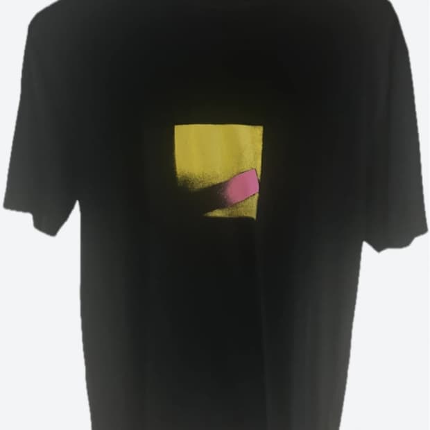 메종 마르지엘라 스프레이 프린트 티 17ss