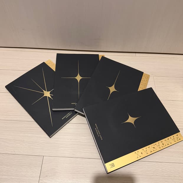 몬스타 엑스 Fantasia X 4세트 일괄
