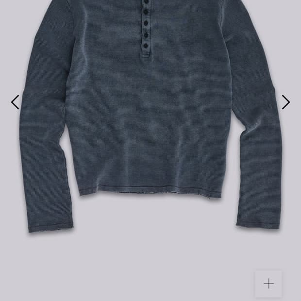 제이디드런던 와플 롱슬리브