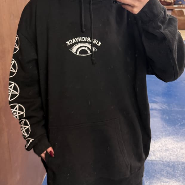 Kissrichyak 크레이지 후드티