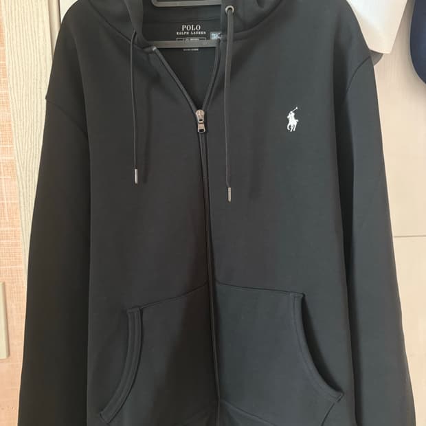폴로랄프로렌 더블니트 후드집업
