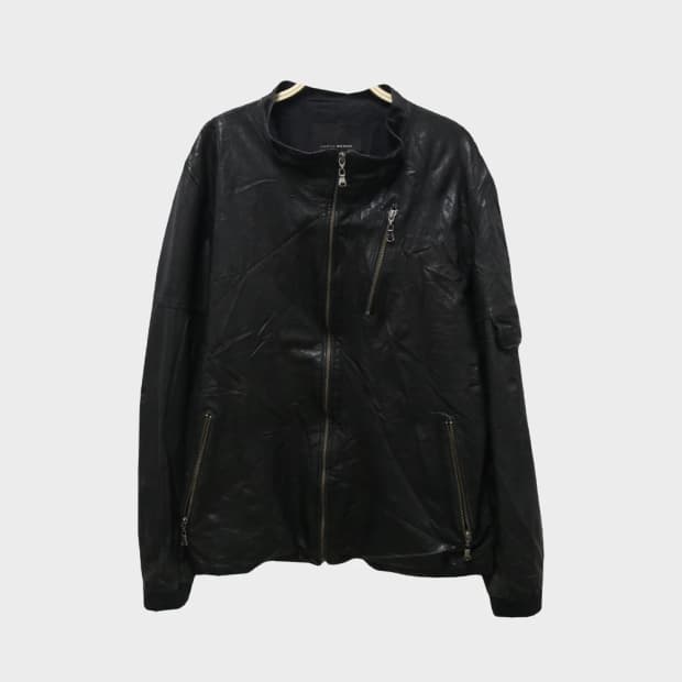 노스비치 양가죽 자켓 60656