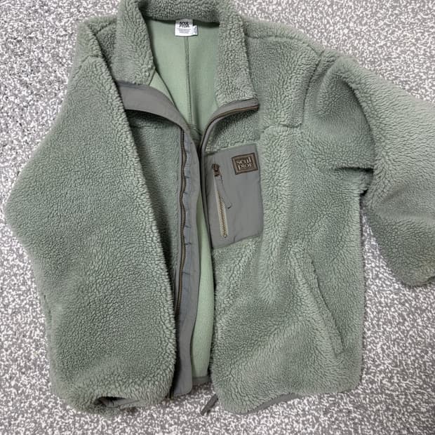 스컬프터 민트 후리스 m