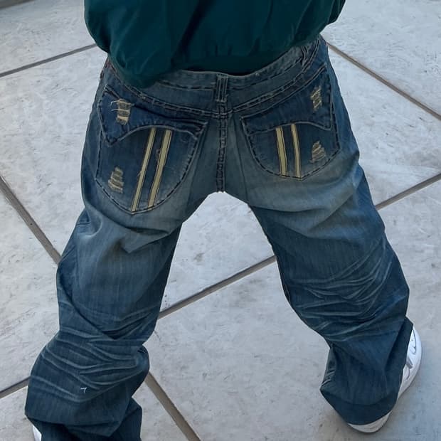 빈티지 힙합팬츠