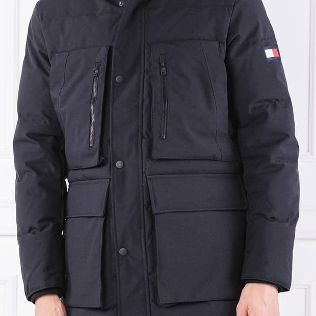 타미힐피거 남성 헤비 캔버스 덕다운 패딩 105