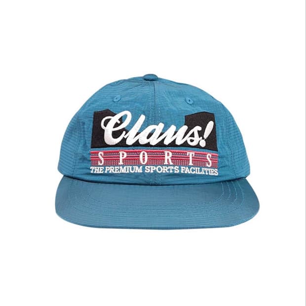 클로스랩 claus OG NYLON CAP VINTAGE BLUE