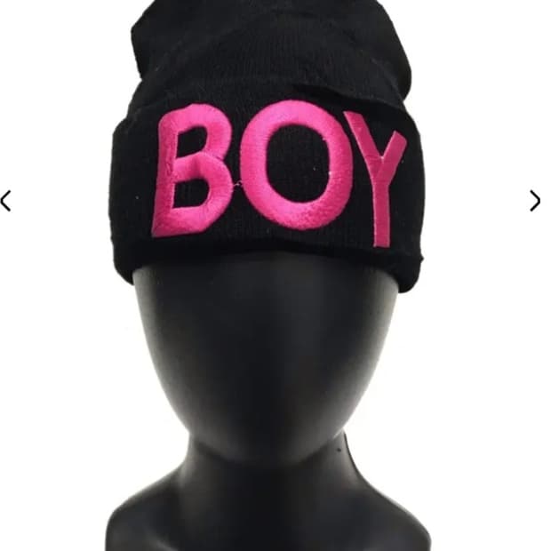 Boy big logo beanie 
