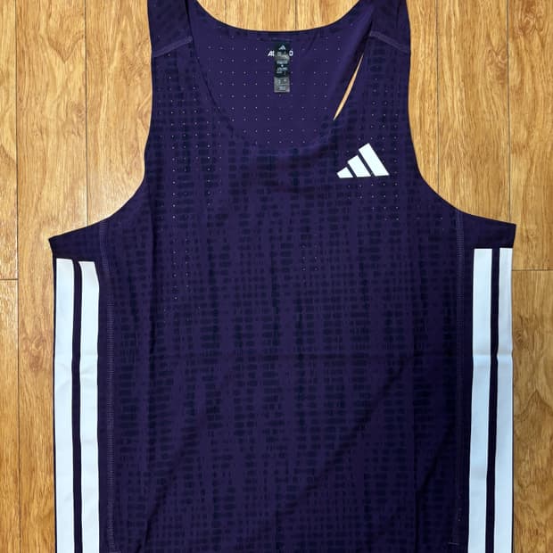 아디다스 아디제로 싱글렛 M 새상품 퍼플