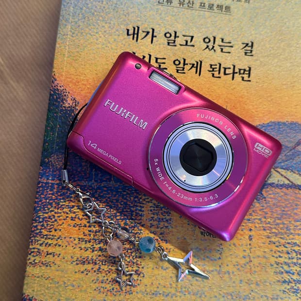 (핑크) Fujiflim 후지필름 JX500 빈티지 디카