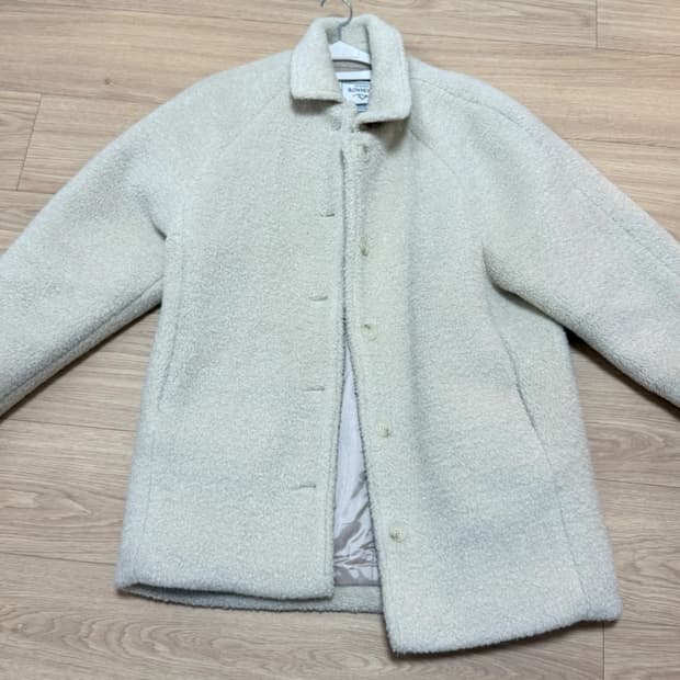 뽀글이 양털 자켓 아이보리