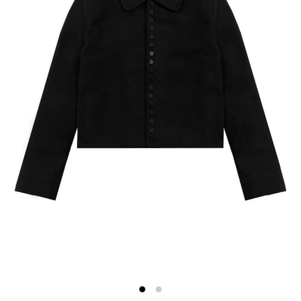 OSHIGH Stars Shirt Jacket Black