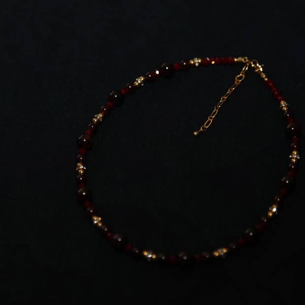 CASIOPEIA #034 Vampire 가넷 네크리스