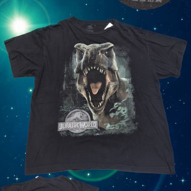 [1쥬라기 월드 T-REX 로어 무비 오피셜 티셔츠 