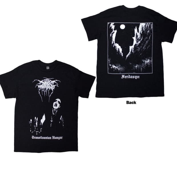 공식 DARKTHRONE 다크쓰론 반팔티