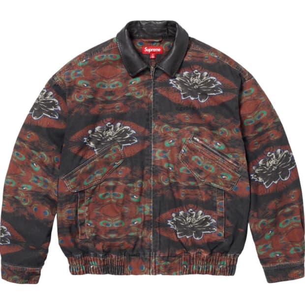 슈프림 23fw 유틸리티 자켓 피콕 M 삽니다