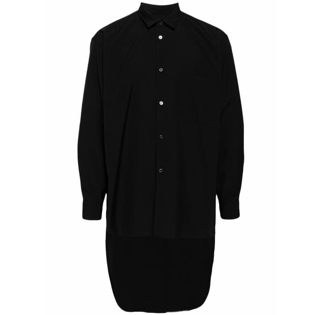 24aw 꼼데가르송 옴므플러스 연미 폴리셔츠 s