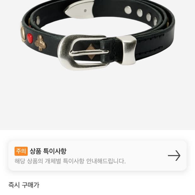 아워레가시 벨트 