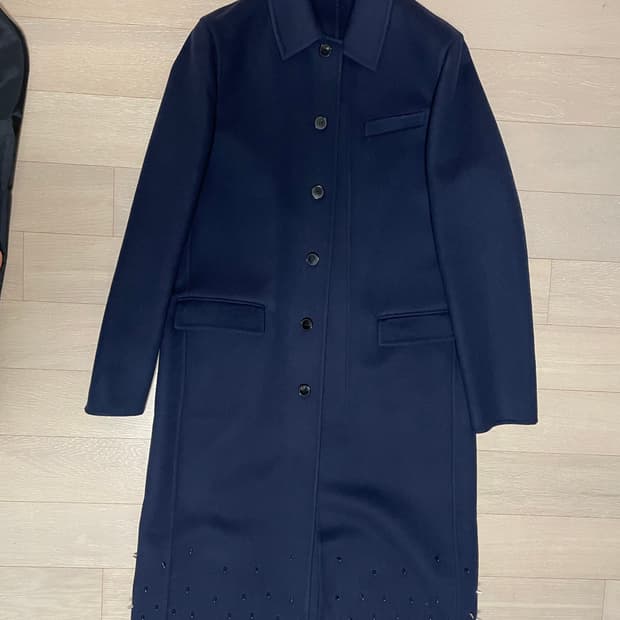 발렌티노 캐시미어 스터드 코트(100사이즈)