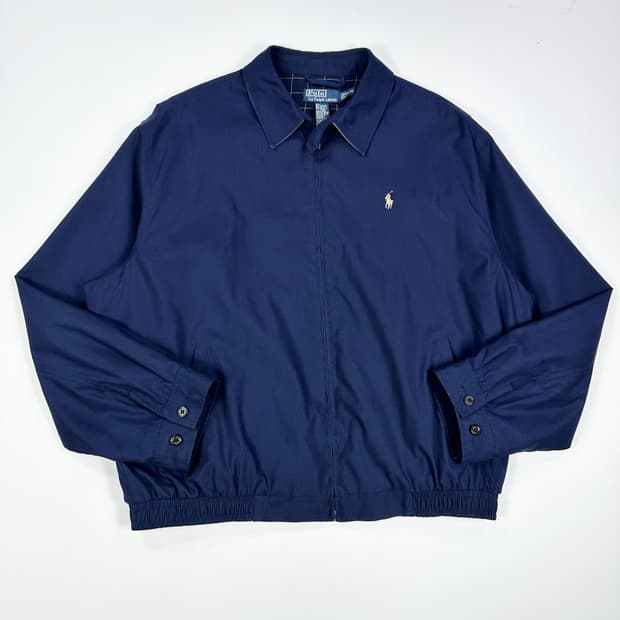 폴로 랄프로렌 클래식 바라쿠다 블루종 자켓 네이비 XL