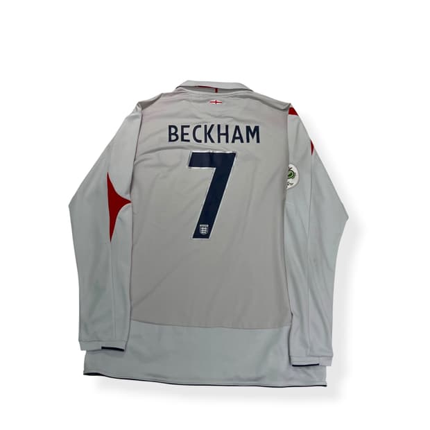 100 엄브로 잉글랜드 베컴 복각 긴팔 유니폼