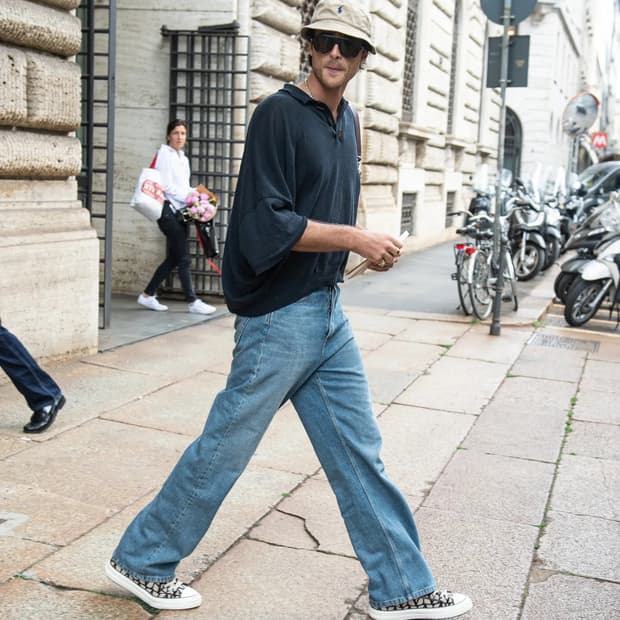 빈티지 리바이스 오렌지탭 517 데님