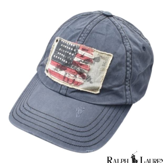 00S 폴로 진스코 빈티지 패치 워크 볼캡 N0818