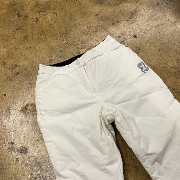 [정품/XS] 풋조이 골프 바지 화이트 b19