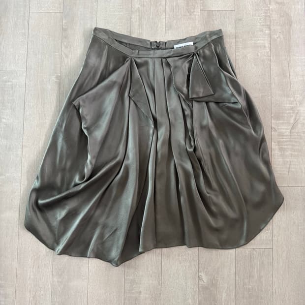 sonia rykiel silk skirt