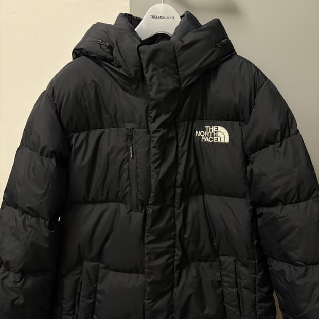노스페이스 롱패딩 블랙 S