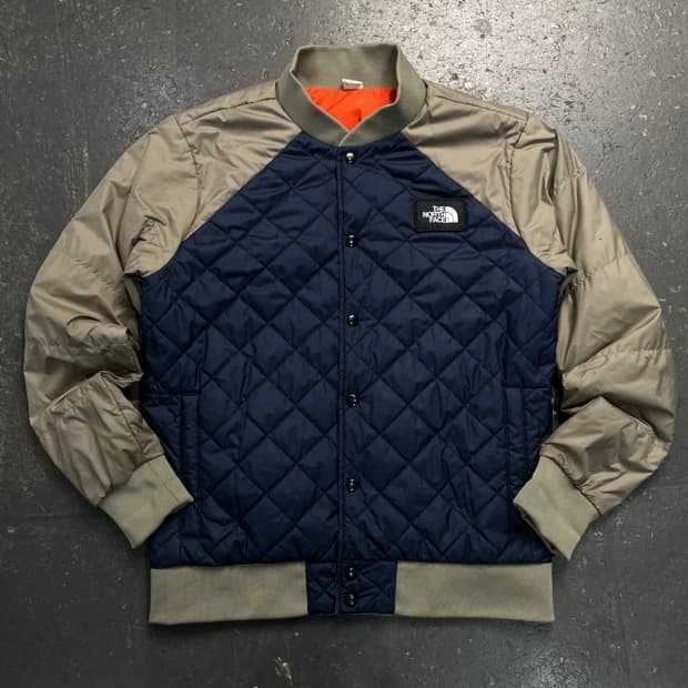 95-100 노스페이스 리버시블 퀼팅 점퍼 