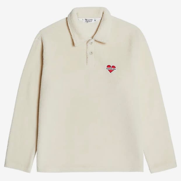 비욘드클로젯 로미오 에코 퍼 피케이 티셔츠 (아이보리,s)