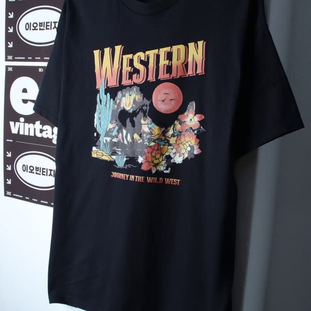 (XL-2XL) 길단 반팔 티셔츠 USA 빅사이즈 올드스쿨-H33486