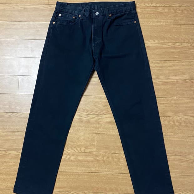 (32) LVC 78501 블랙 가먼트 다잉 / 리바이스 66후기