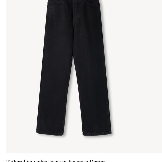 [S] Vujade(부자데) TAILORED SELVEDGE JEANS 