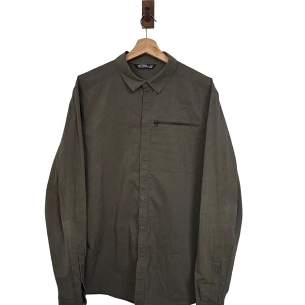 아크테릭스 체크 셔츠 L