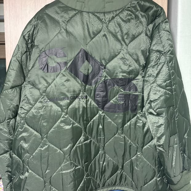 [L]꼼데가르송 CDG 알파 퀄팅자켓