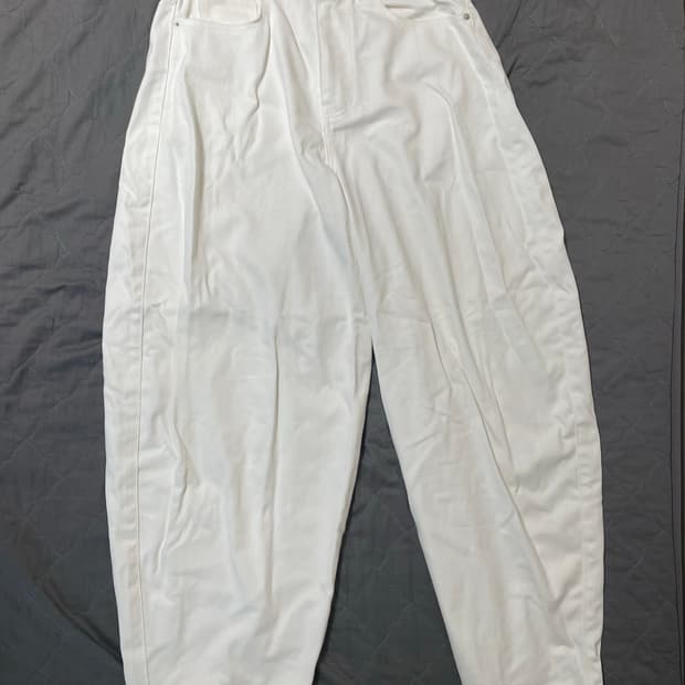 릿니즈 CR 호프 코튼 벌룬팬츠 M / 화이트