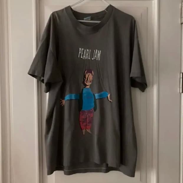 90s pearl jam 펄잼 티 xl