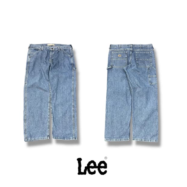  리 덩가리 카펜터 데님팬츠 y14328