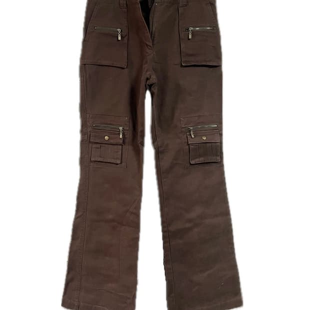 브라운 카고 팬츠