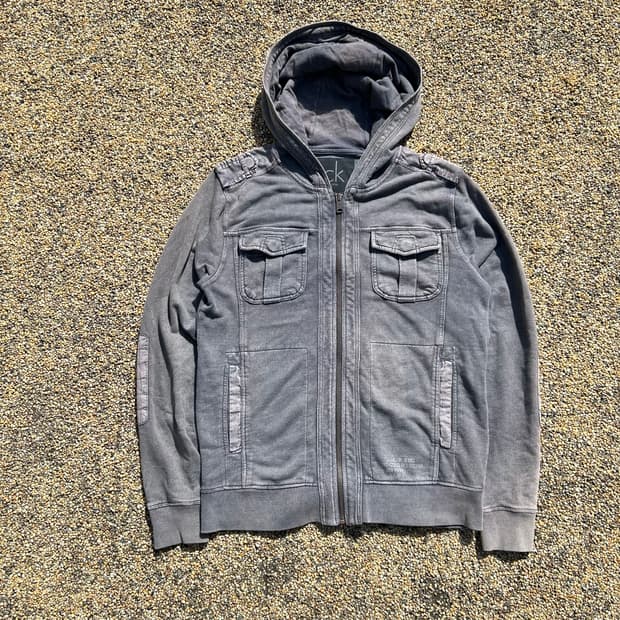 케빈클라인(calvin Klein jeans) 빈티지 후드 자켓