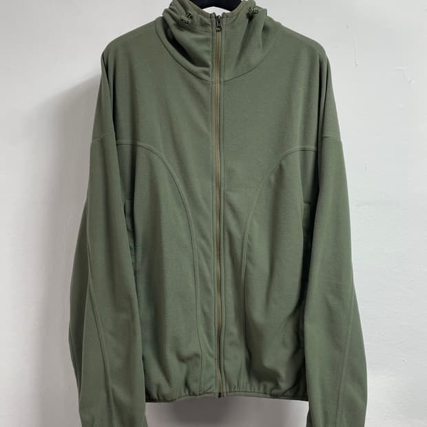  그레일즈 지오메트리 스플릿 플리스 후드집업 (on.311)  