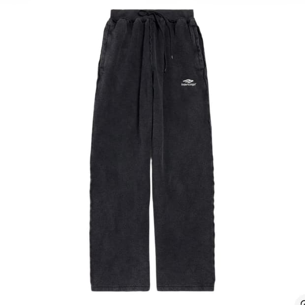 발렌시아가 3b 아이콘 인사이드 아웃 스웨트팬츠 xs