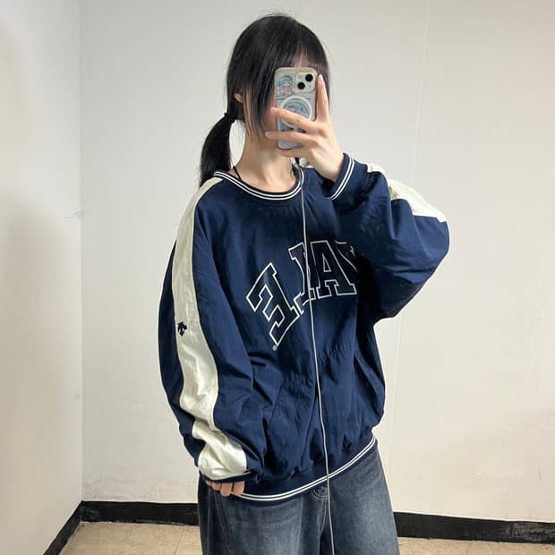 Yale × Descente Navy Warm-Up