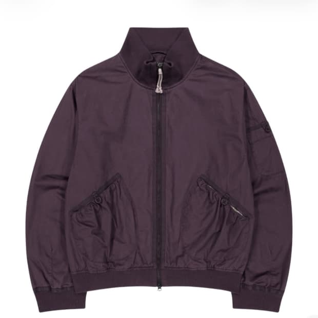 코이세이오 봄버 자켓 퍼플