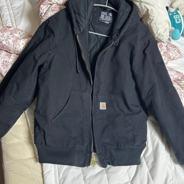 칼하트 덕 액티브 자켓 블랙s j140