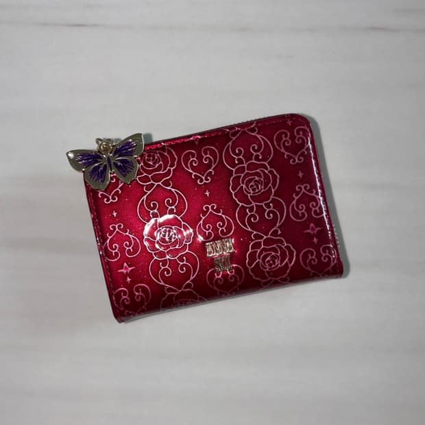 안나수이 로즈하트 지갑 anna sui japan