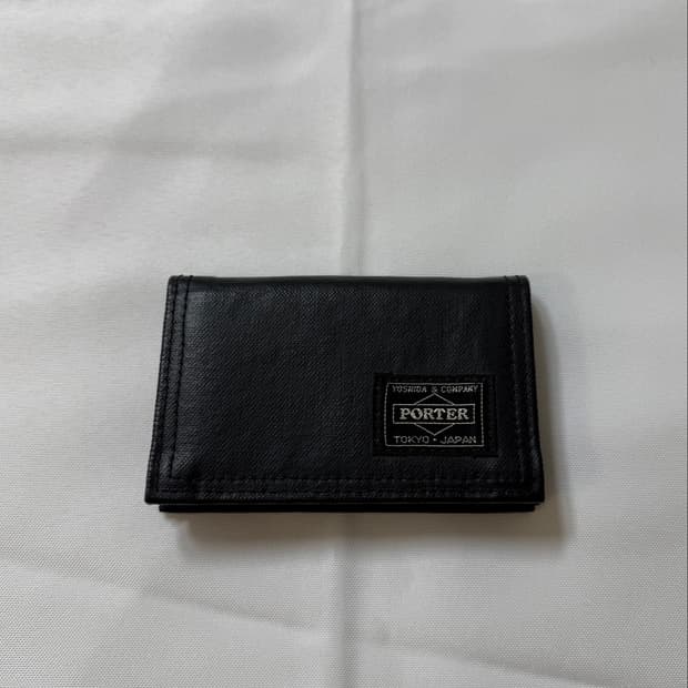 (미품) PORTER 포터 프리스타일 카드케이스 블랙 지갑